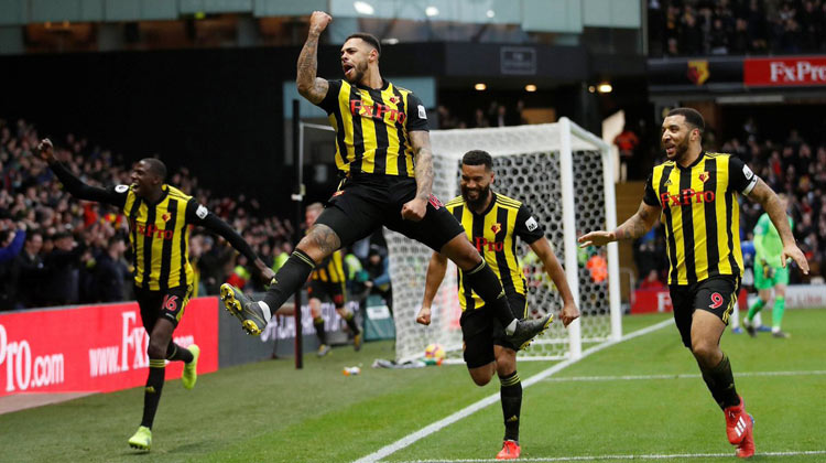 പ്രീമിയർ ലീഗ്​: വാറ്റ്​ഫോഡ്​ ലെസ്​റ്ററിനെ വീഴ്​ത്തി