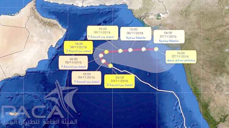 ‘മഹ’ചുഴലിക്കൊടുങ്കാറ്റ്​: നാളെ മഴക്ക്​ സാധ്യത