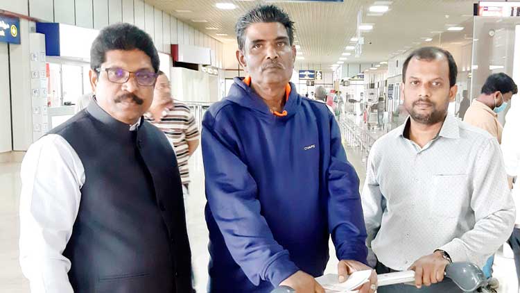 ‘വെ​ൽ​കെ​യ​ർ’ തു​ണ​യാ​യി; ഇ​ബ്രാ​ഹിം വീ​ട​ണ​ഞ്ഞു