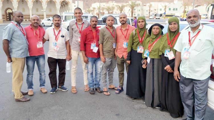 ഭി​ന്ന​ശേ​ഷി ഉം​റ തീ​ർ​ഥാ​ട​ക​  സം​ഘം മ​ട​ങ്ങി