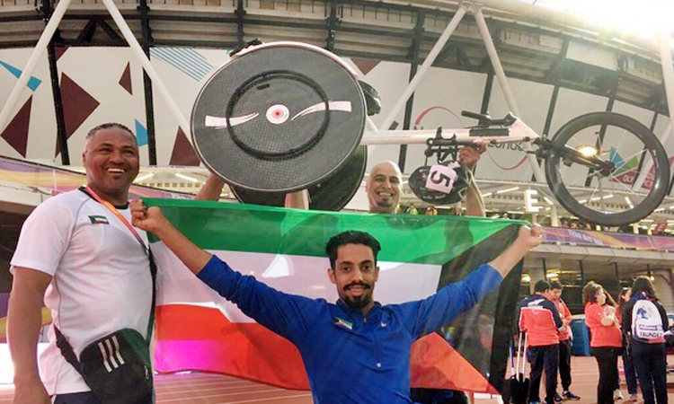 പാ​രാ അ​ത്​​ല​റ്റി​ക്​​സ്​:  കു​വൈ​ത്തി താ​ര​ത്തി​ന്​ സ്വ​ർ​ണം