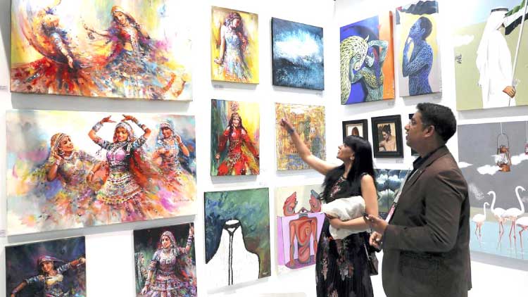 വേ​ള്‍ഡ് ആ​ര്‍ട്ട് ദു​ബൈ കൊ​ടി​യി​റ​ങ്ങി