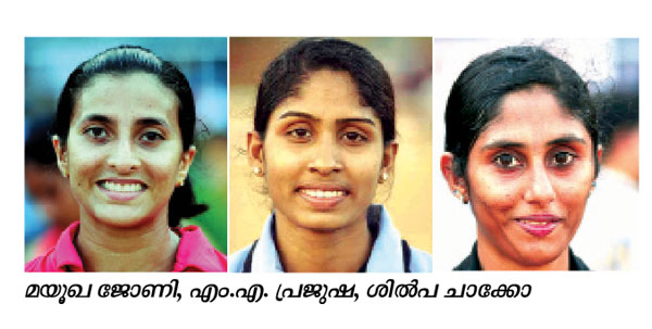 മയൂഖ ജോണിക്ക് ട്രിപ്പ്ള്‍ ജംപില്‍ മീറ്റ് റെക്കോഡ്
