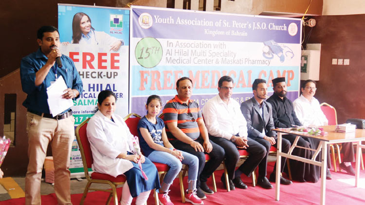 സെൻറ് പീറ്റേഴ്​സ്​ യാക്കോബായ സുറിയാനി പള്ളി മെഡിക്കൽ ക്യാമ്പ് നടത്തി