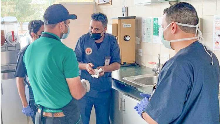 പ്ര​തി​രോ​ധ ന​ട​പ​ടി​ക​ൾ ഊ​ർ​ജി​ത​മാ​ക്കി യാം​ബു റോ​യ​ൽ ക​മീ​ഷ​ൻ