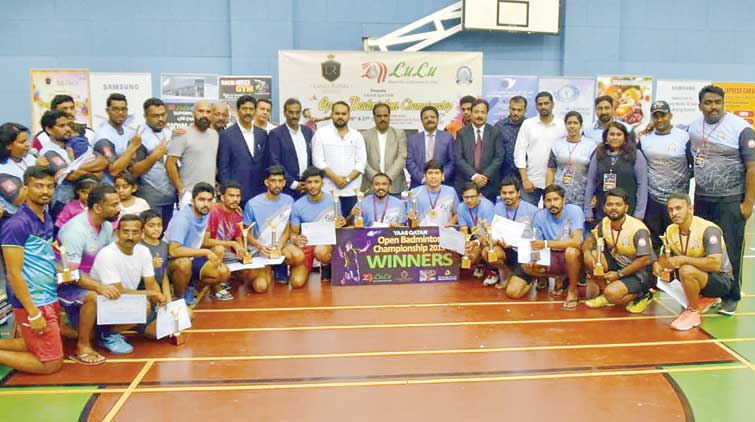 യാ​​​സ് ഖ​​​ത്ത​​​ർ ബാ​​​ഡ്മി​​​ൻ​​റ​​​ൺ  ചാ​​​മ്പ്യ​​​ൻ​​​ഷി​​​പ് സ​​​മാ​​​പി​​​ച്ചു