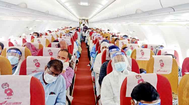 വന്ദേഭാരത്​ മിഷൻ: റിയാദിൽ നിന്ന്​ 152 യാത്രക്കാരെയും കൊണ്ട്​ വിമാനം കണ്ണൂരിലെത്തി