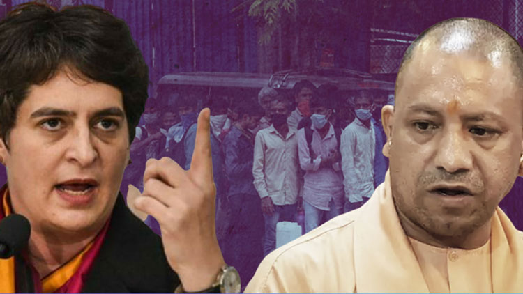 യുപിയിൽ നടക്കുന്നത്​ ജംഗിൾ രാജ്​’; ആളുകൾ ഭയത്തിലാണ്​ -പ്രിയങ്കഗാന്ധി