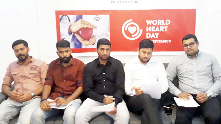 ‘എ​െൻറ ഹൃ​ദ​യം–നി​ങ്ങ​ളു​ടെ ഹൃ​ദ​യം’ കാ​മ്പ​യി​ൻ